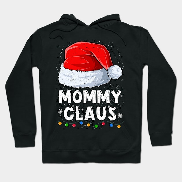 Mommy Claus Christmas Santa Family Matching Pajama Hoodie by tabaojohnny